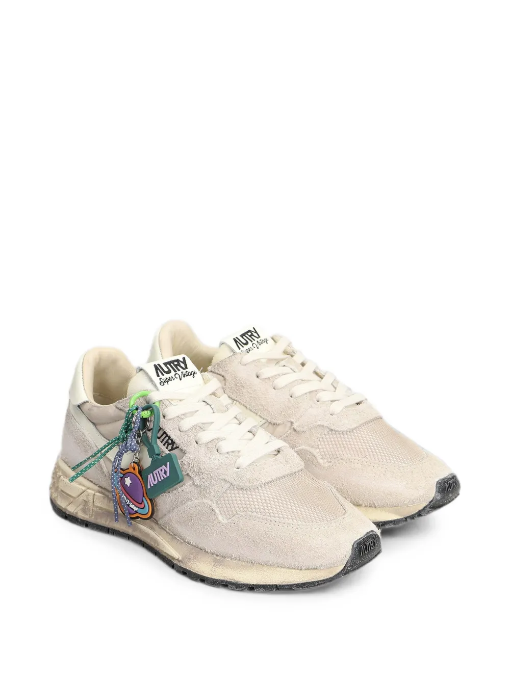 Autry Reelwind Super Vintage lace-up sneakers Beige