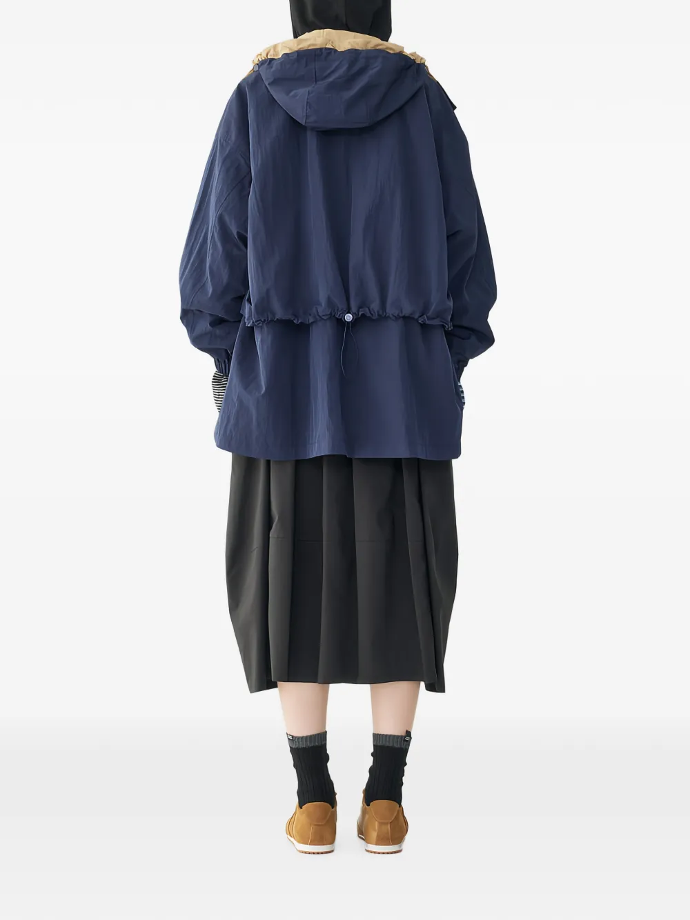 TOMBOY Jack met capuchon Blauw