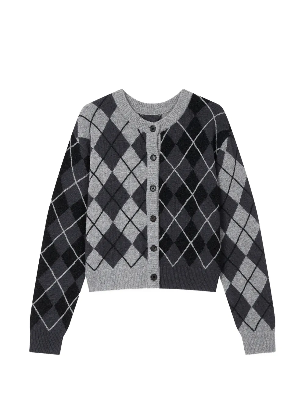 TOMBOY Argyle Cardigan
