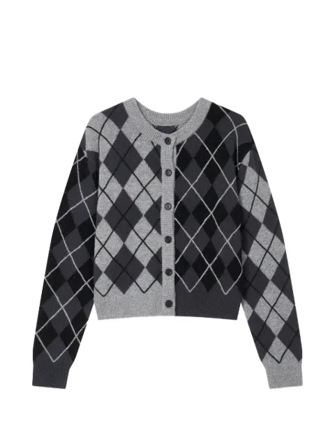 TOMBOY Argyle Cardigan