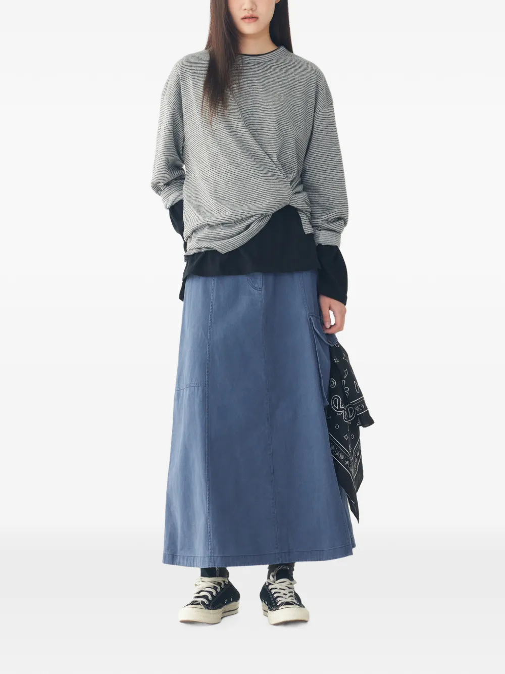 TOMBOY A-lijn rok Blauw