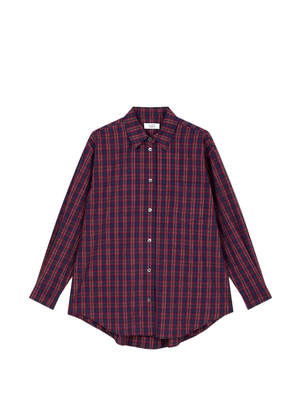 TOMBOY Kariertes Hemd - Rot