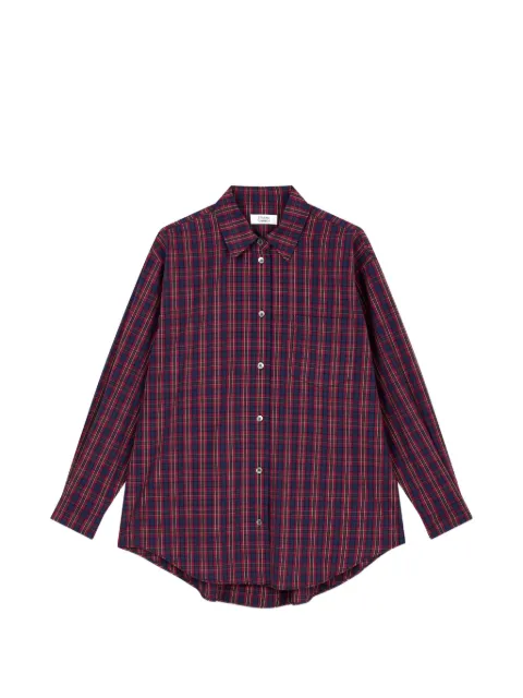 TOMBOY camisa con cuadros estampados