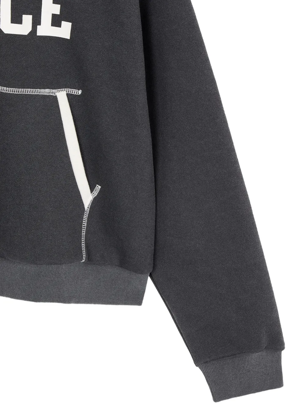 TOMBOY Hoodie met logoprint Grijs