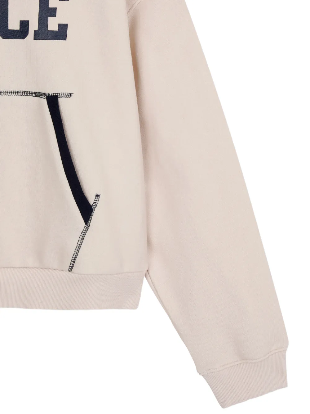 TOMBOY Hoodie met logoprint Wit