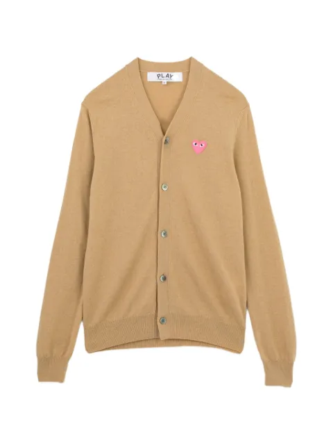 Comme Des Garçons Play logo-embroidered cardigan