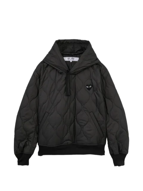 Comme Des Garçons Play hoodie capitonada
