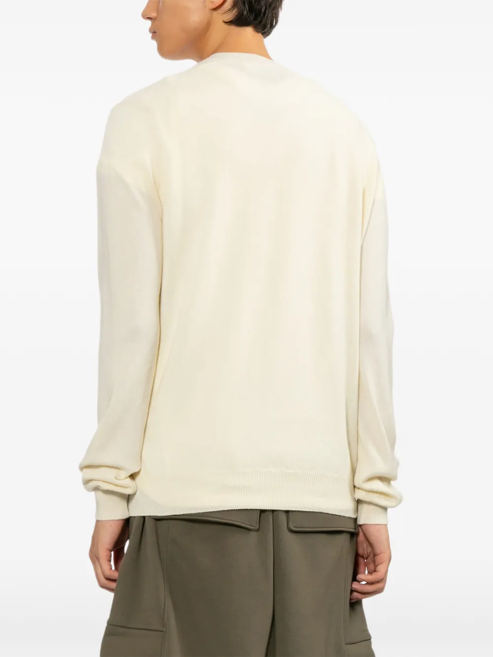 Comme Des Garçons Play Vest met geborduurd logo Beige
