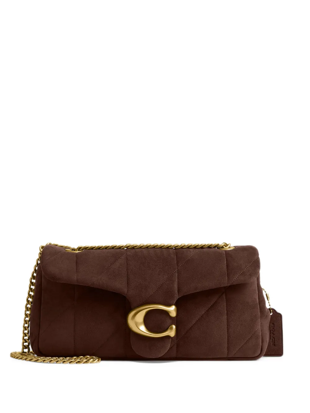 Coach Tabby 26 quilted shoulder bag - Marrone