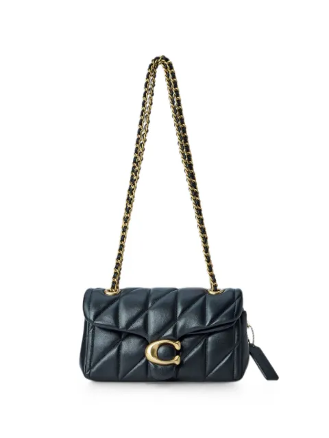 Coach quilted leather shoulder bag