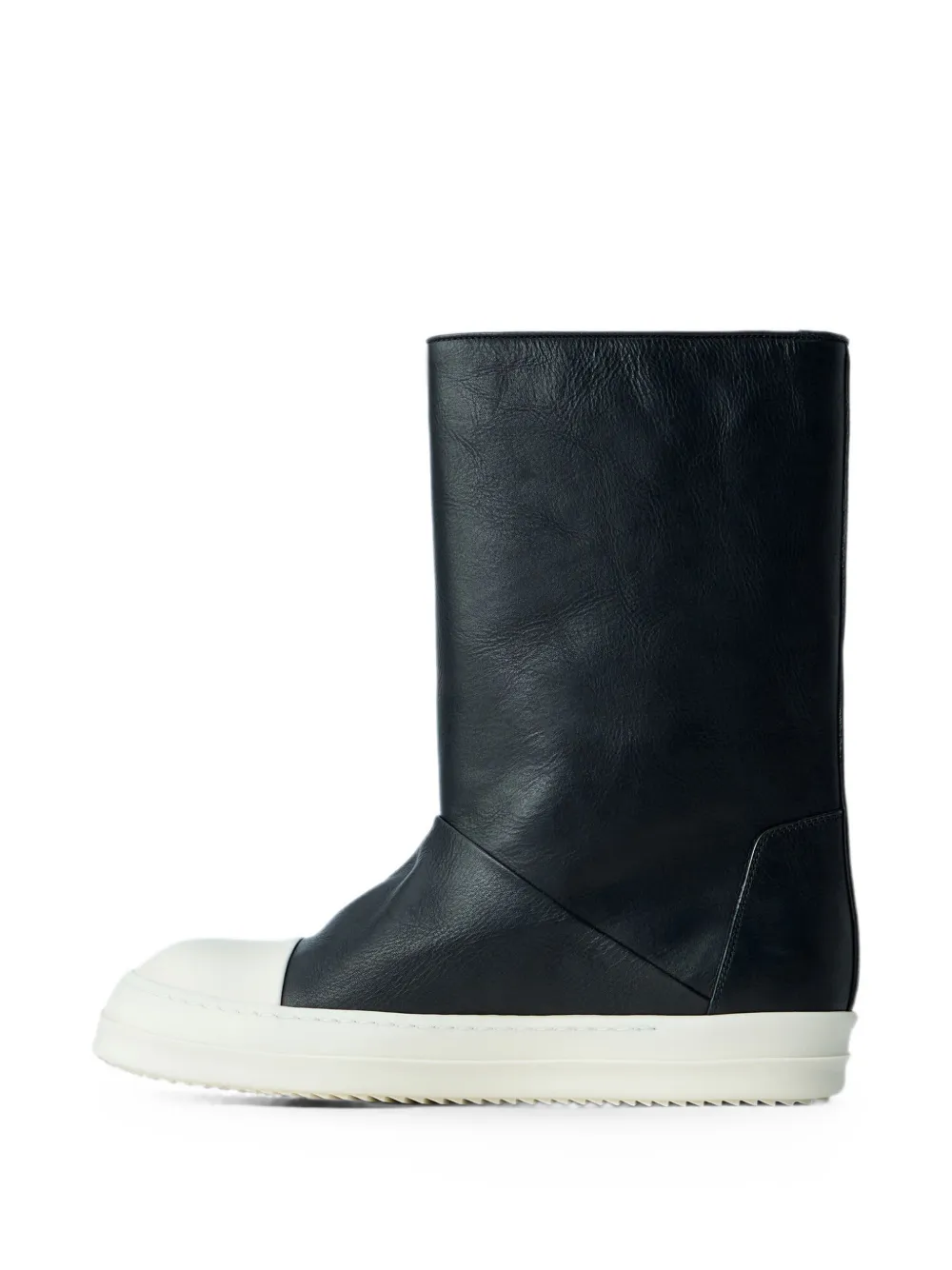 Rick Owens Sneakwaders round-toe boots Zwart