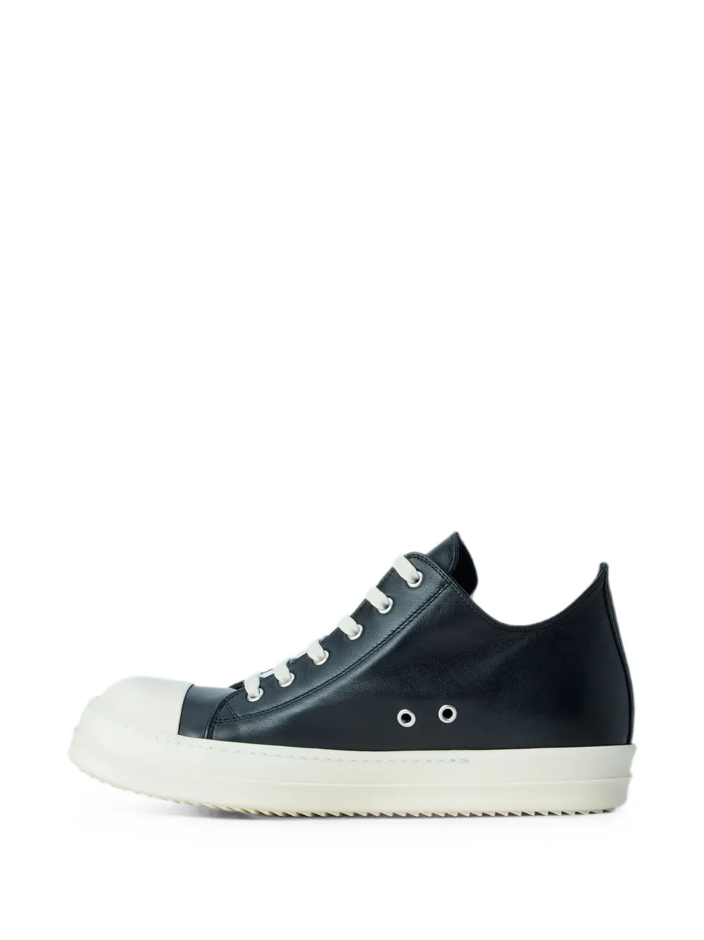 Rick Owens lace-up low-top sneakers Zwart