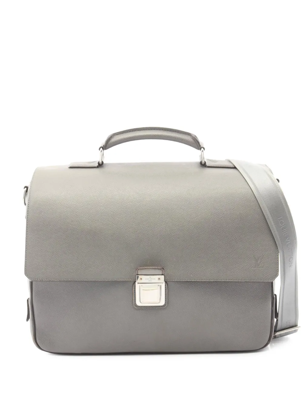 Louis Vuitton Pre-Owned 2010 Taiga Vassili GM business bag - Grey