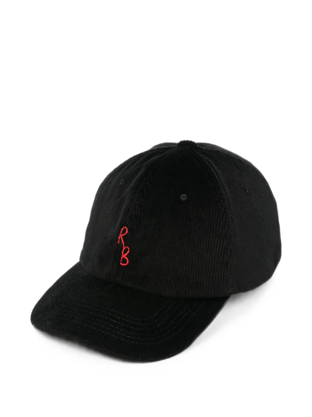 Ruslan Baginskiy logo-embroidered corduroy baseball cap