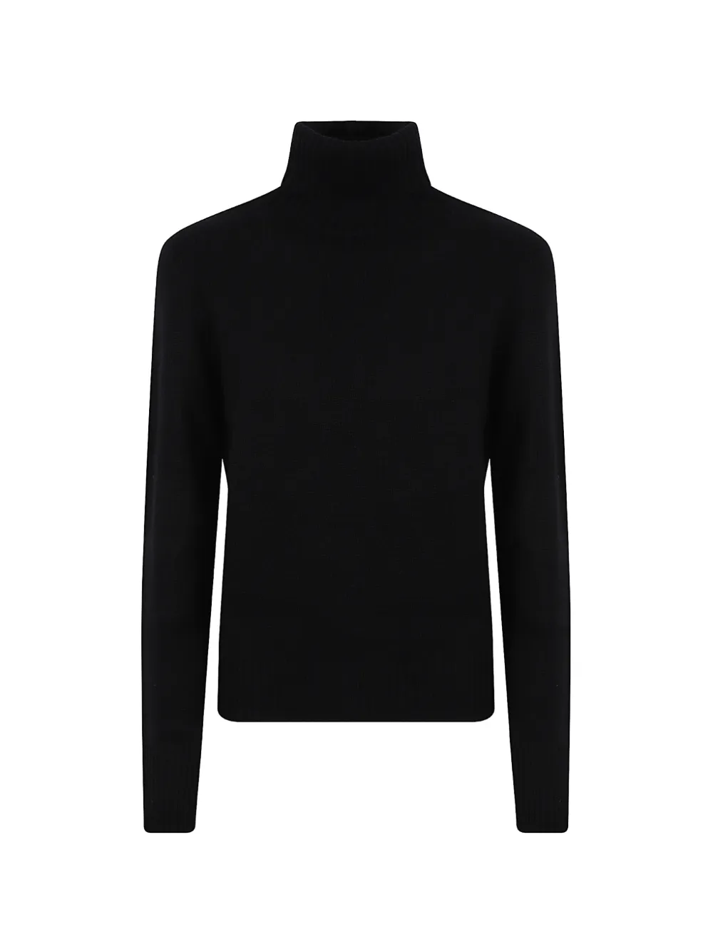 Allude roll-neck ribbed-trim sweater