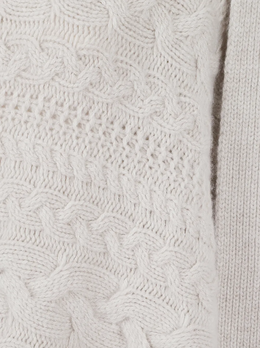 Ermanno Scervino Kasjmier poncho Beige