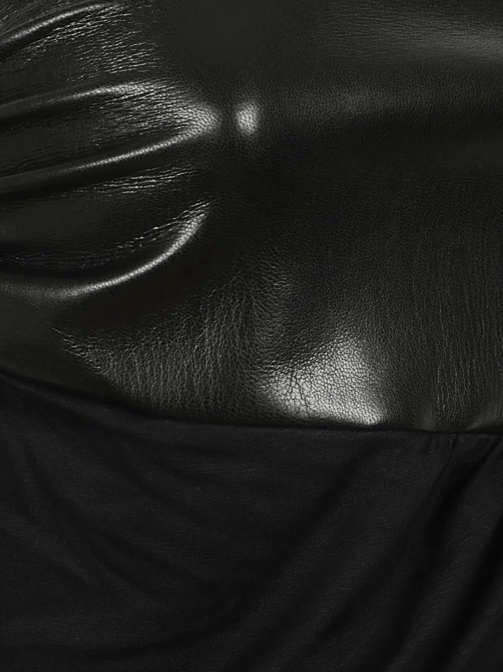 THE ANDAMANE Strapless maxi-jurk Zwart