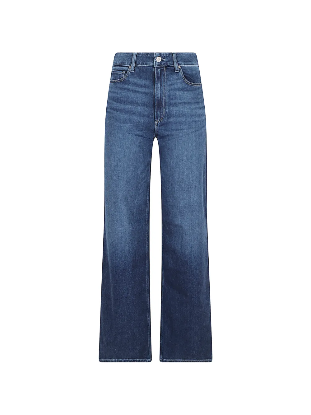 PAIGE Jeans Anessa a gamba ampia - Blu