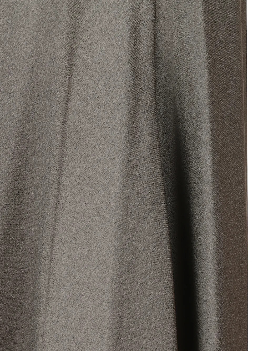 Brunello Cucinelli satin-finish maxi skirt Groen