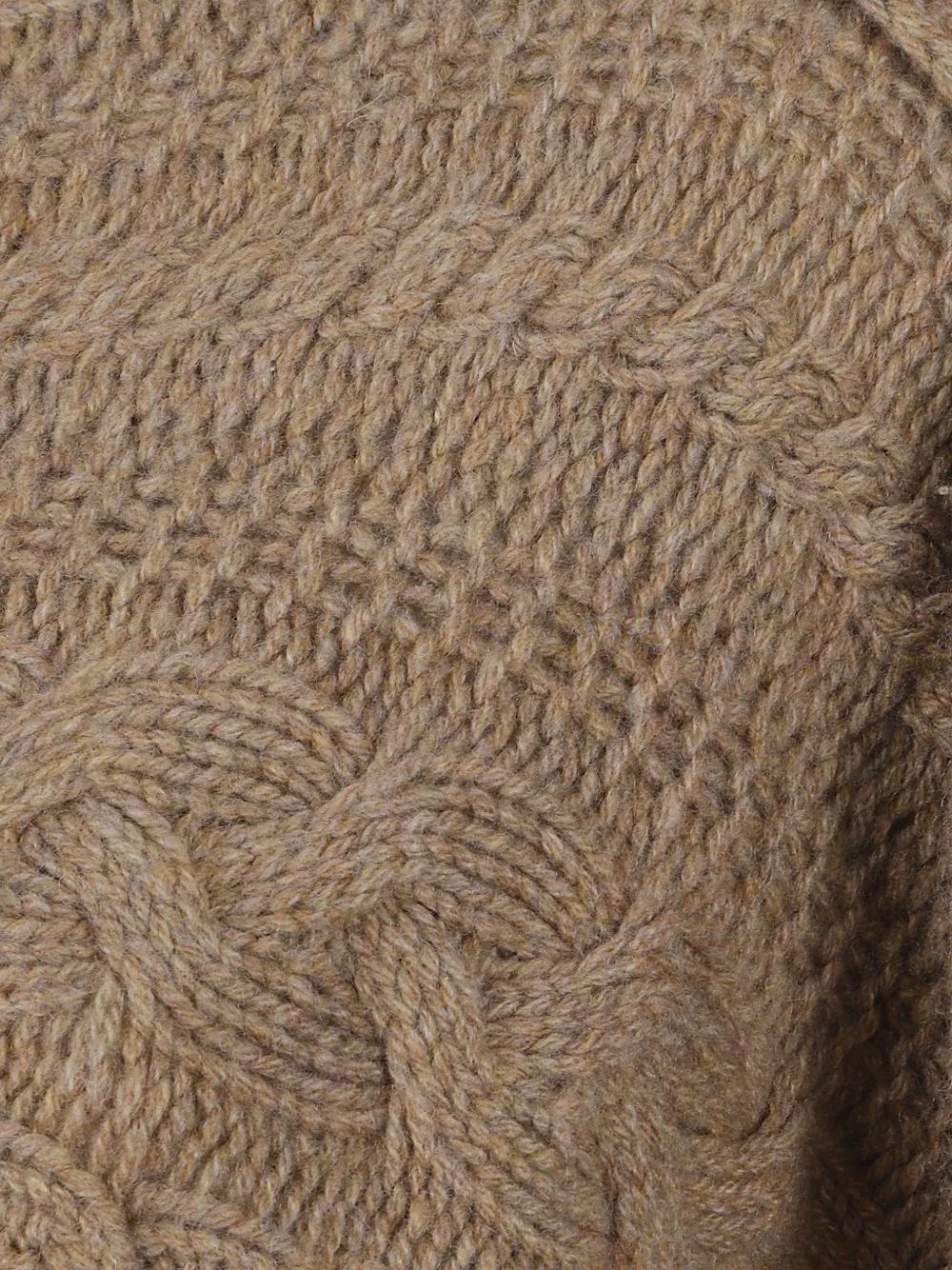 Ermanno Scervino Kasjmier poncho Beige
