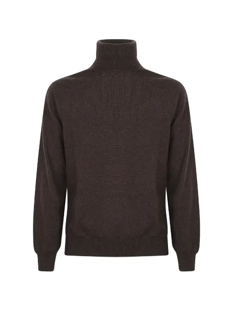 Cruciani roll-neck knitted sweater