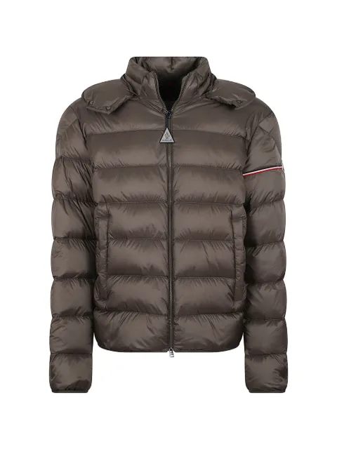 Moncler hooded quilted jacket