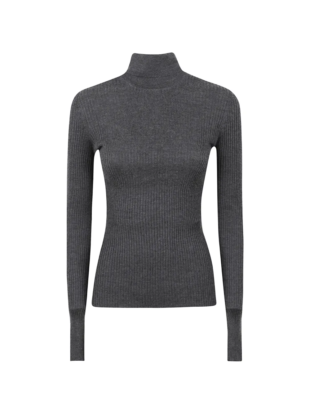 Gabriela Hearst ribbed-knit roll-neck sweater - Grey