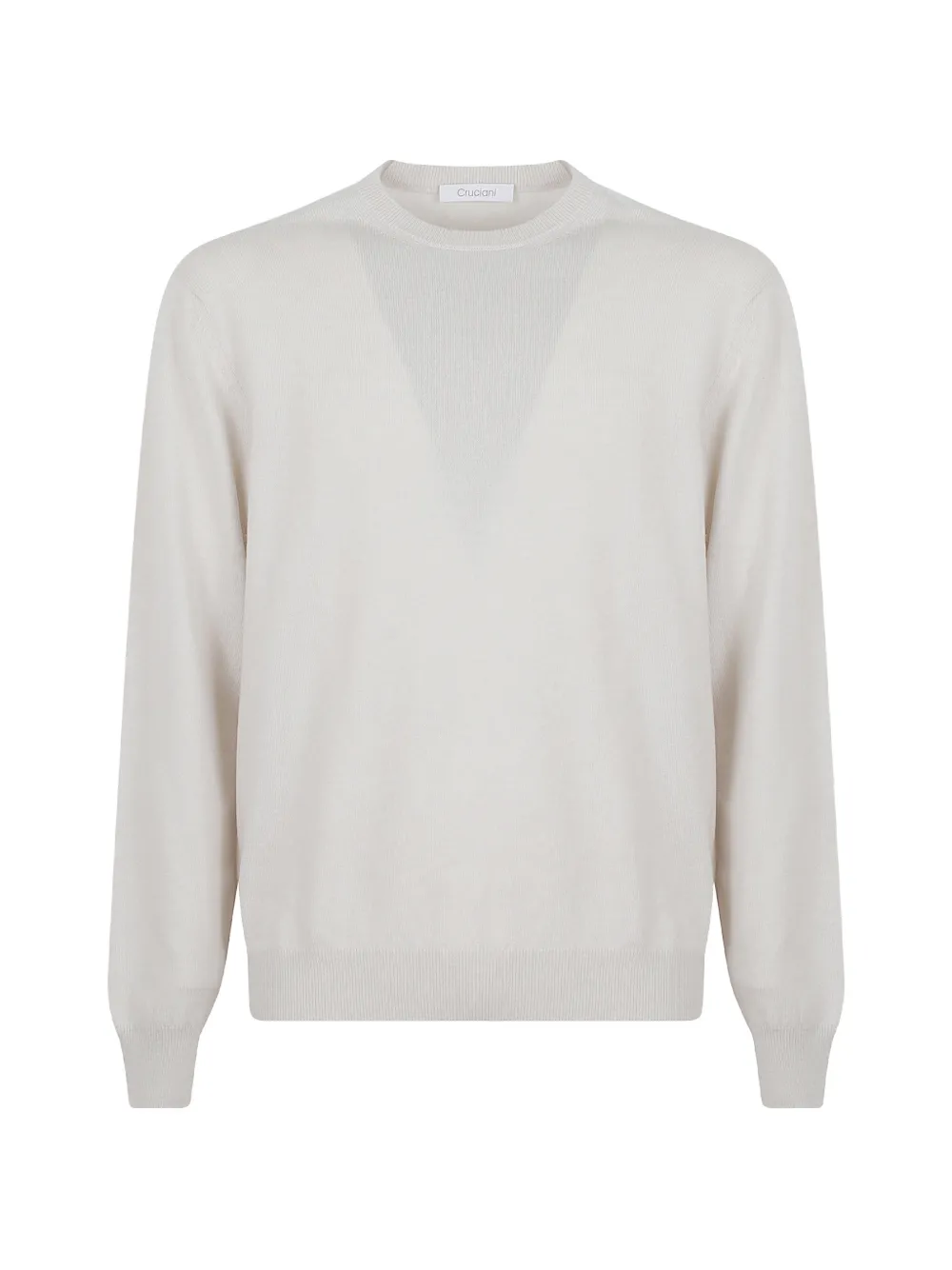 Cruciani crew-neck knitted sweater - Toni neutri