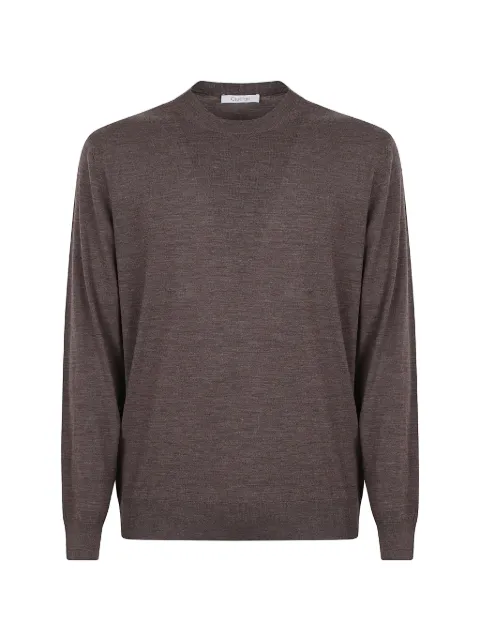 Cruciani crew-neck long-sleeve sweater