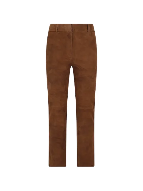 Arma Jen suede slim-fit trousers