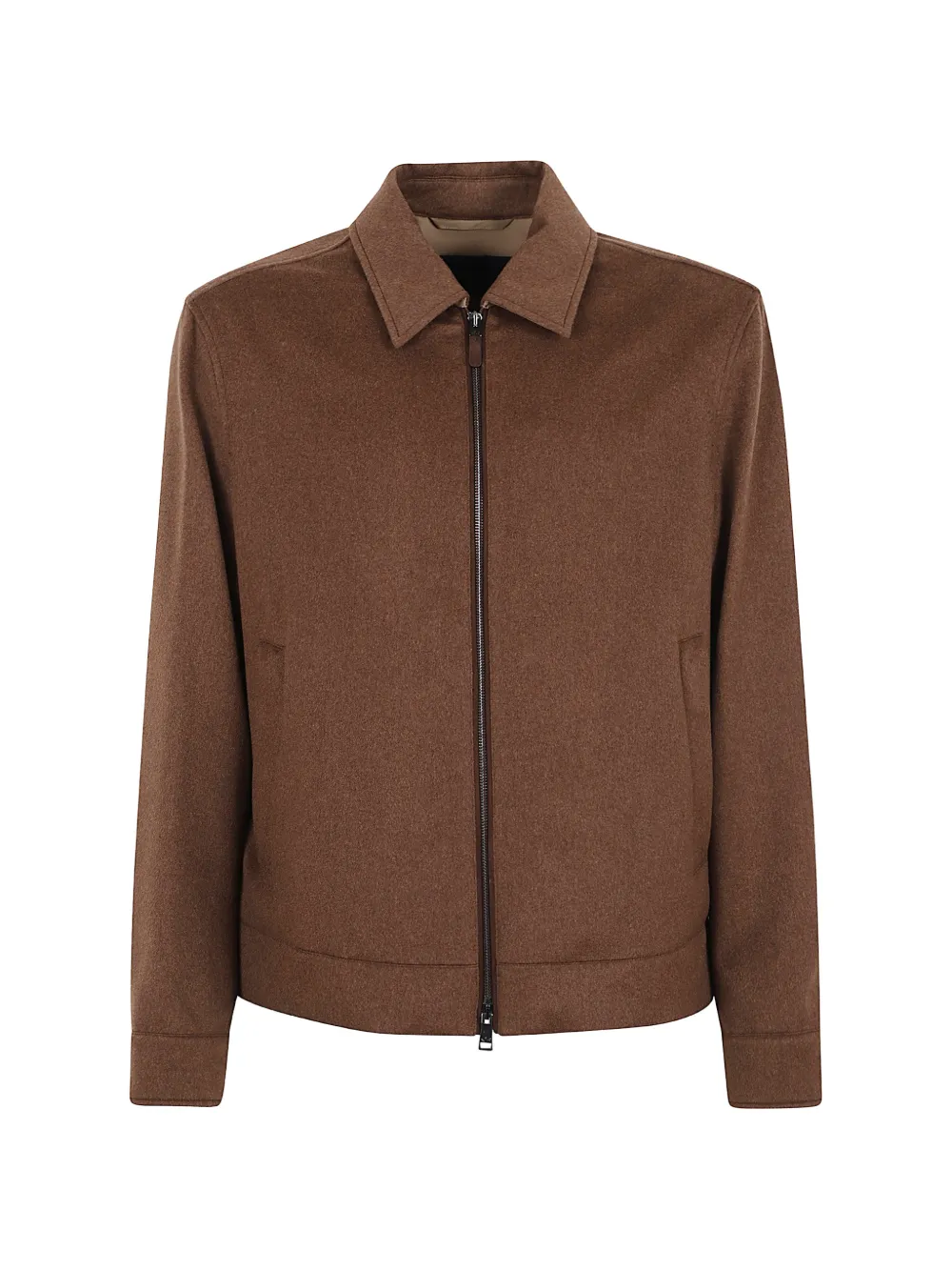 Paul & Shark zip-up shirt jacket - Marrone