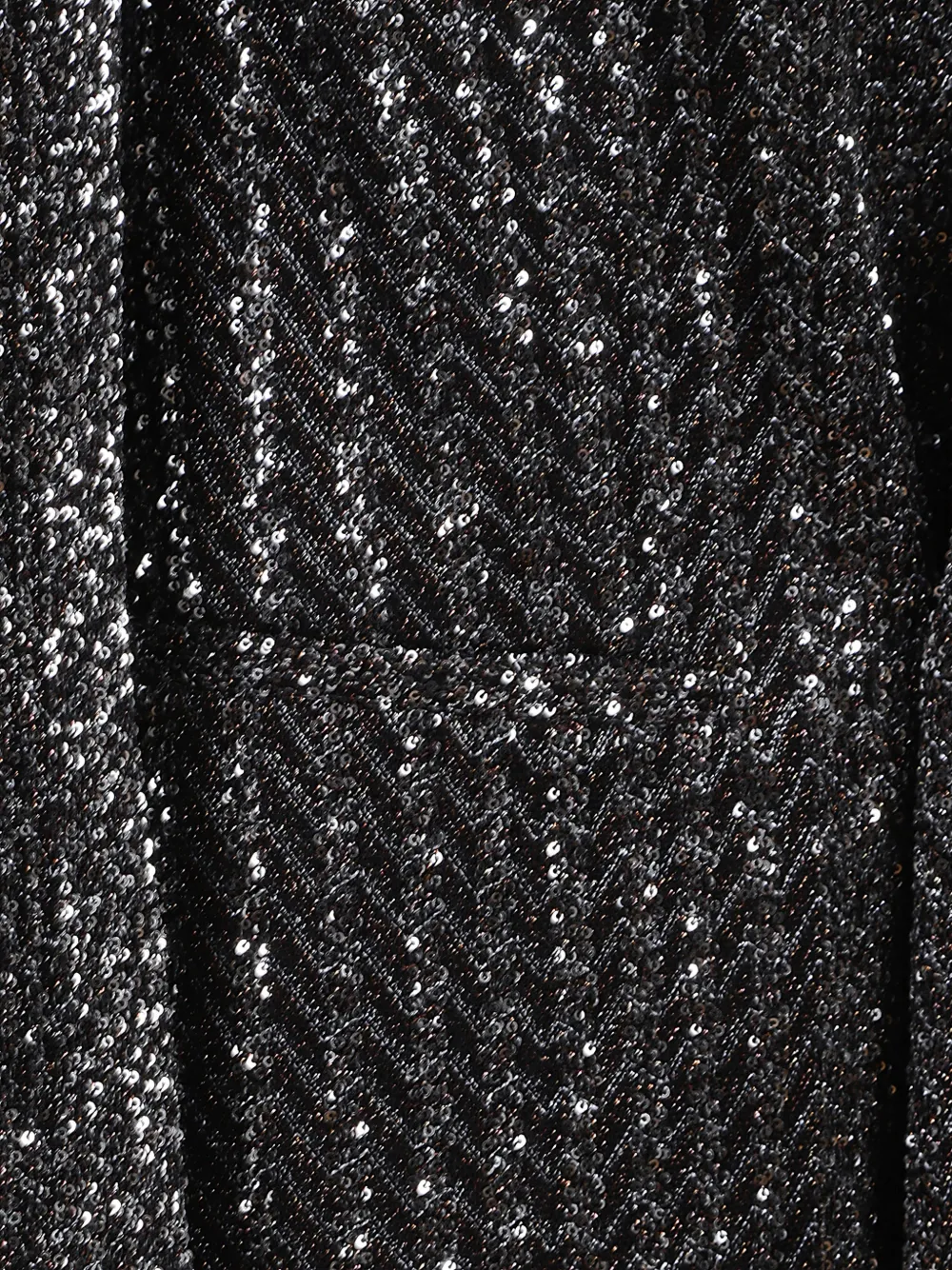 Missoni sequin-embellished double-breasted jacket Grijs