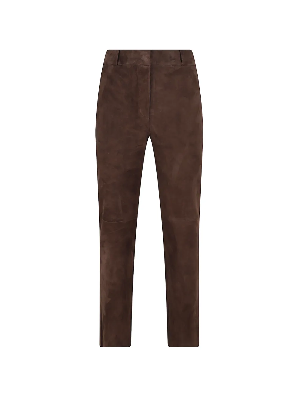 Arma Jen suede leather trousers Bruin