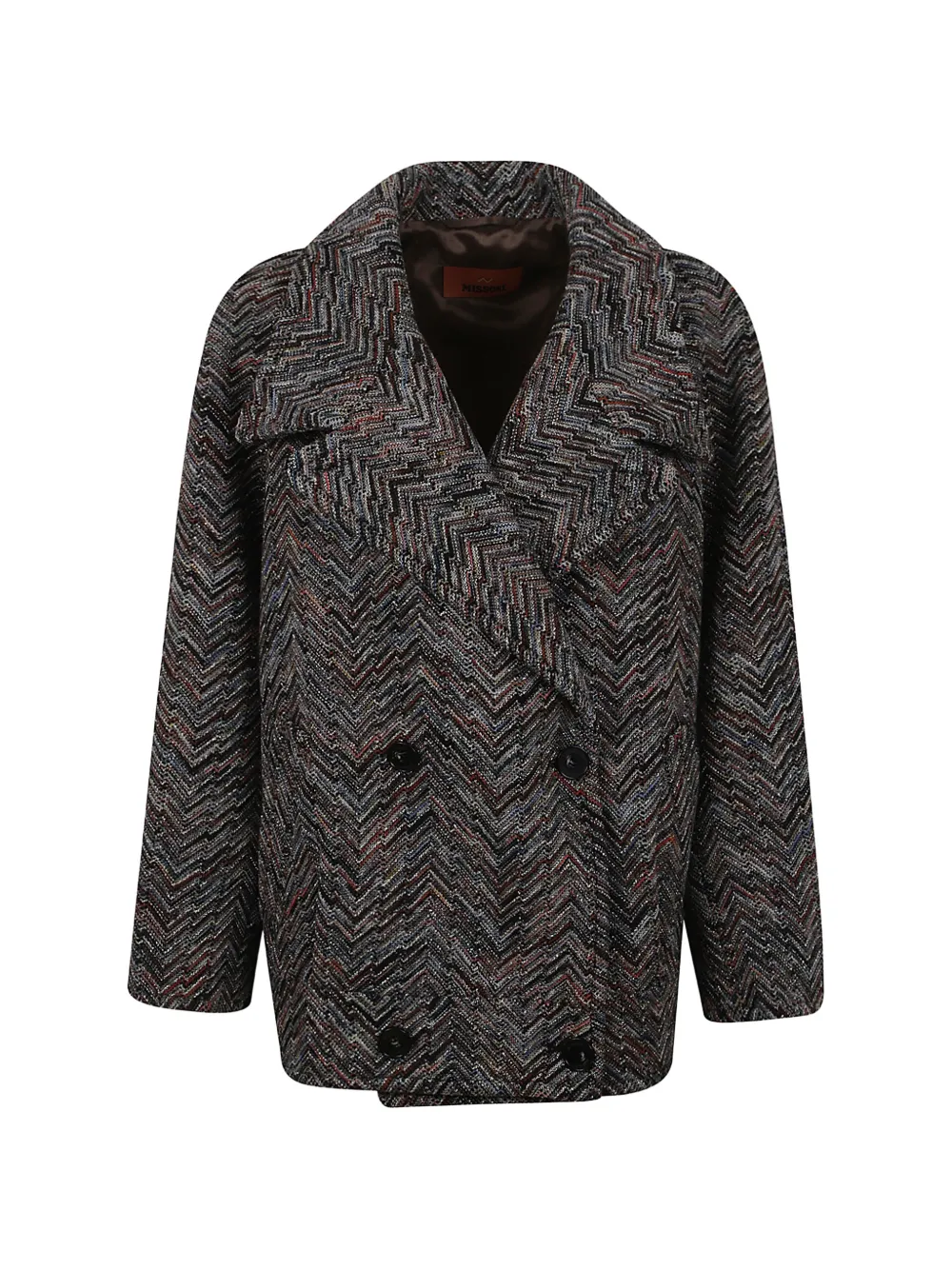 Missoni double-breasted jacket - Schwarz
