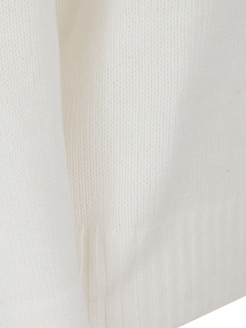 Allude fine-knit cashmere sweater Wit