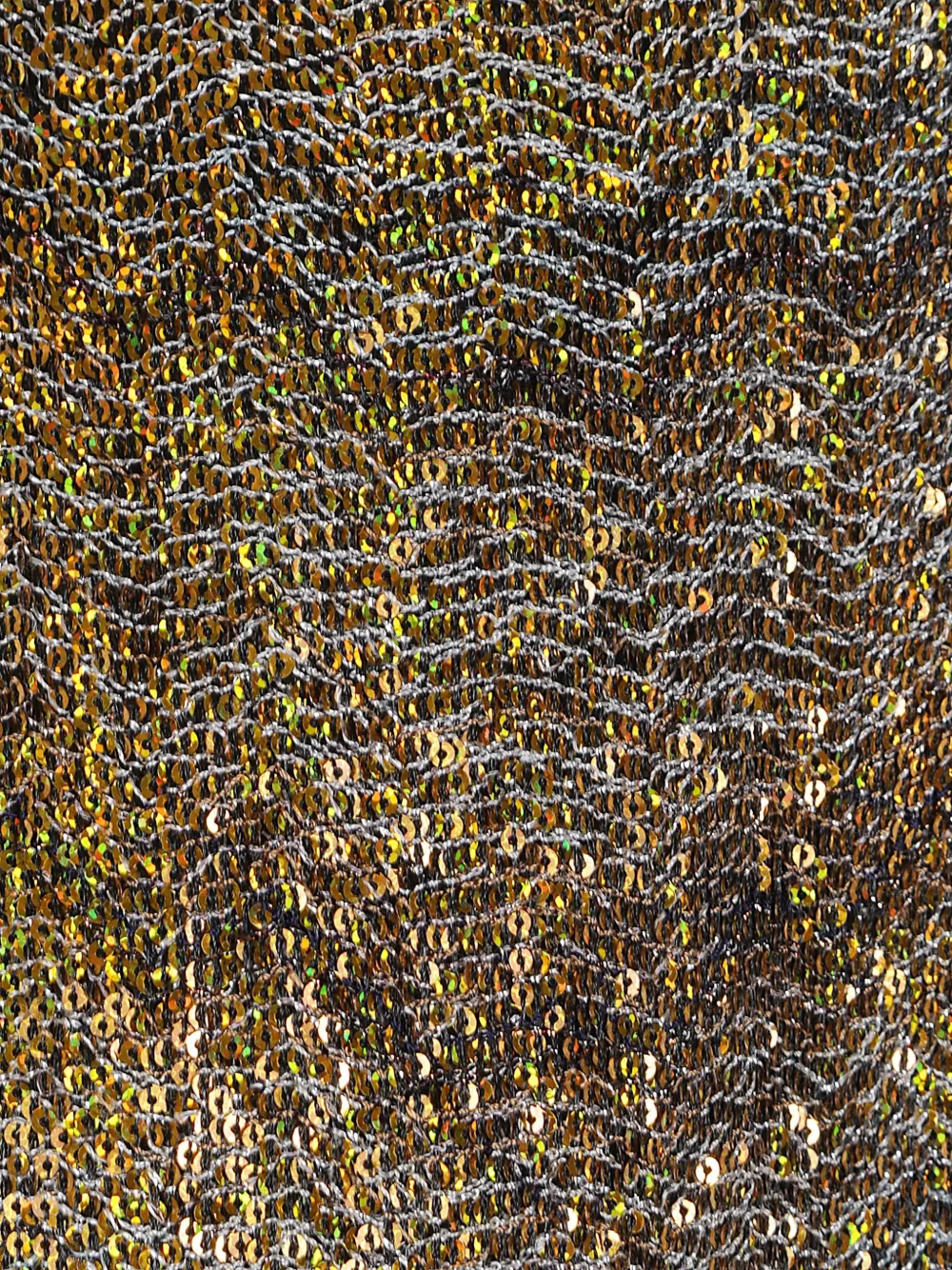 Missoni textured mini skirt with sequins Goud