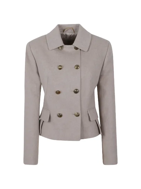 Ermanno Scervino double-breasted peplum jacket