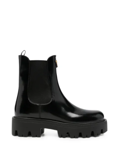 Prada Chelsea-Boots mit Logo-Schild