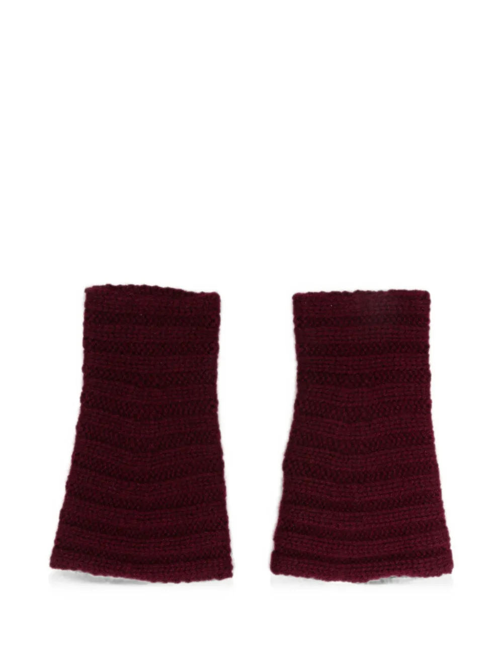 Lisa Yang Vingerloze handschoenen Rood
