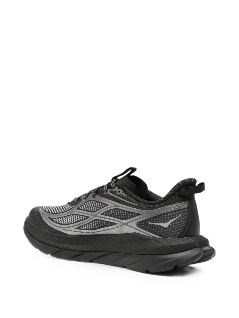 HOKA mesh panel sneakers Zwart