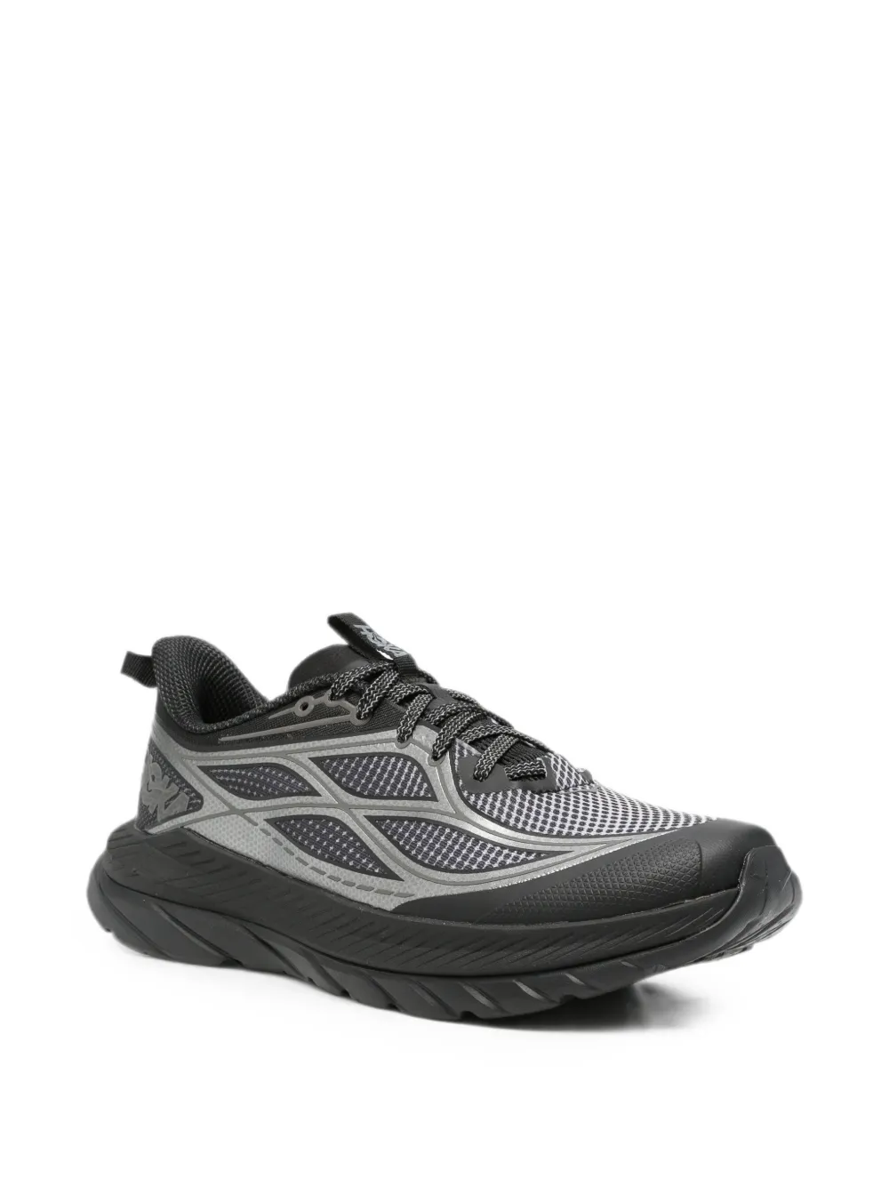 HOKA mesh panel sneakers Zwart