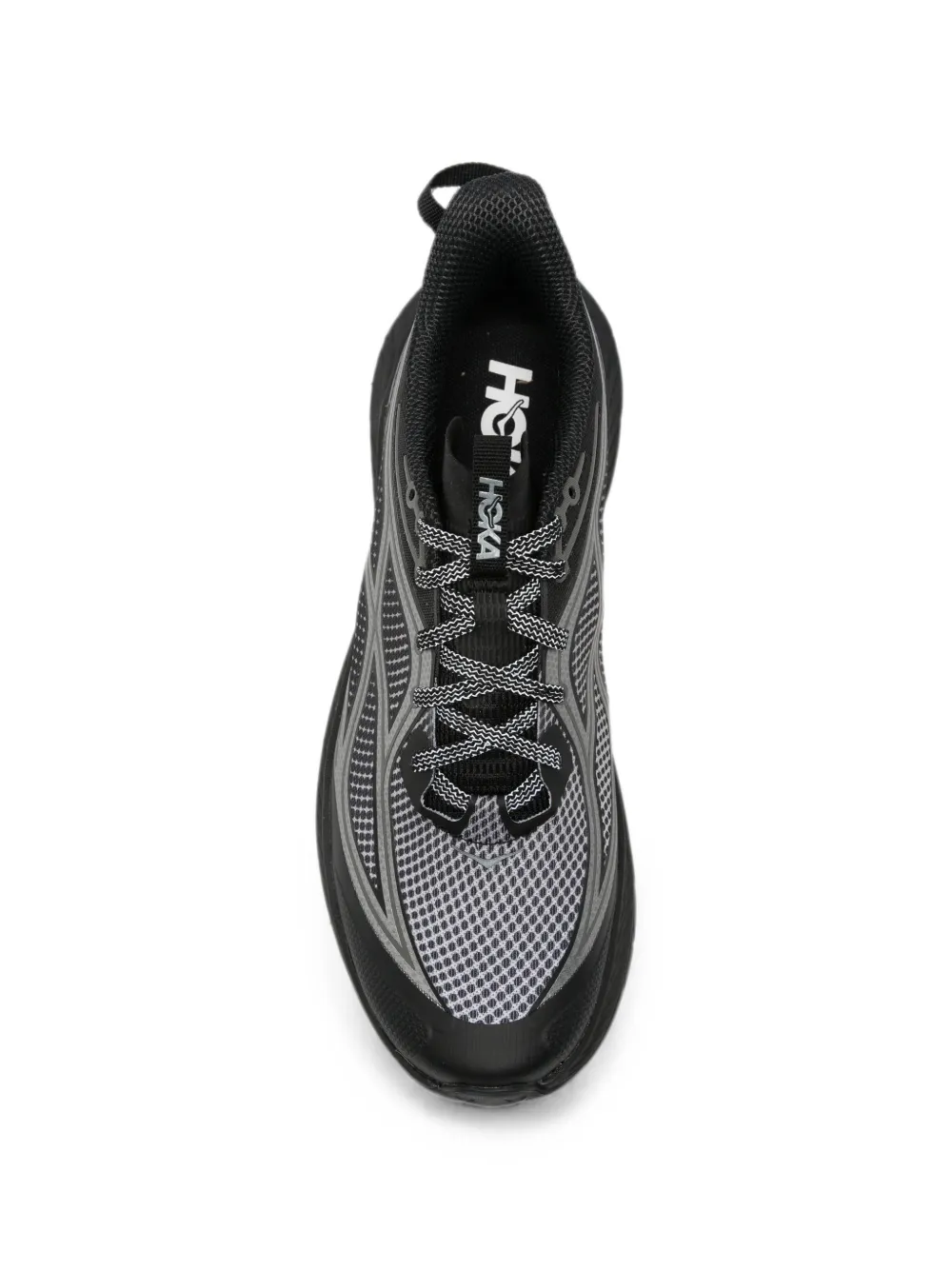 HOKA mesh panel sneakers Zwart