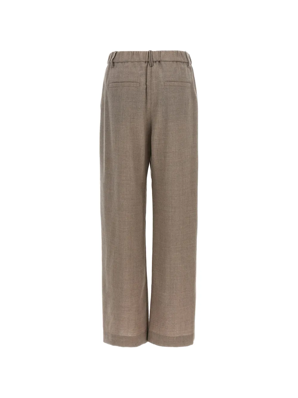 Brunello Cucinelli pleated wide-leg trousers Beige
