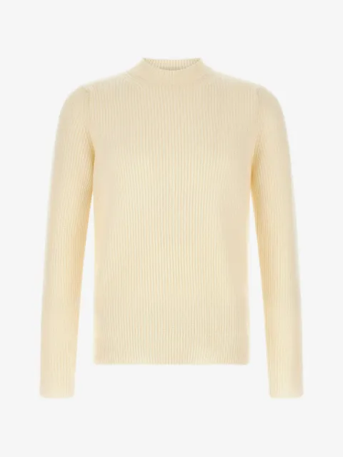 Zanone ribbed-knit virgin wool sweater