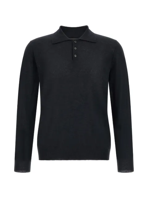 Zanone fine-knit long-sleeve sweater