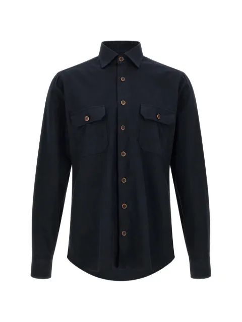 BORRIELLO NAPOLI flap-pocket shirt