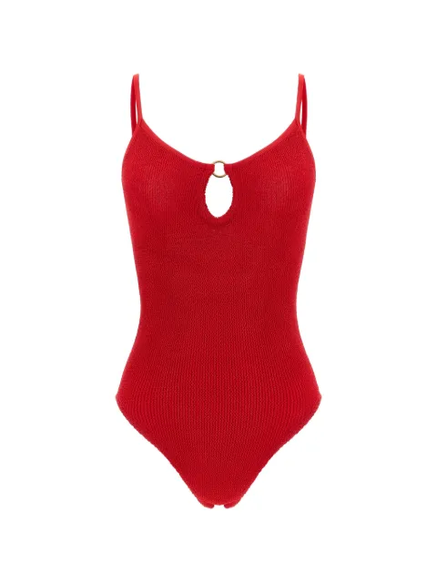 Hunza G Toni ring-detail swimsuit