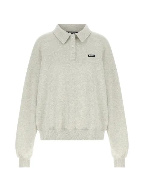 ROTATE BIRGER CHRISTENSEN playera tipo polo con mangas farol
