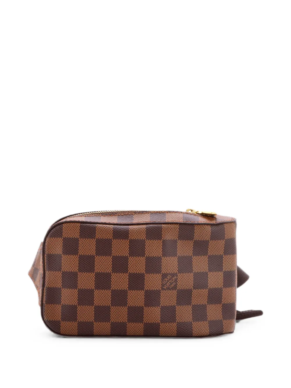 Louis Vuitton Pre-Owned Marsupio Geronimos in tela Damier - Marrone