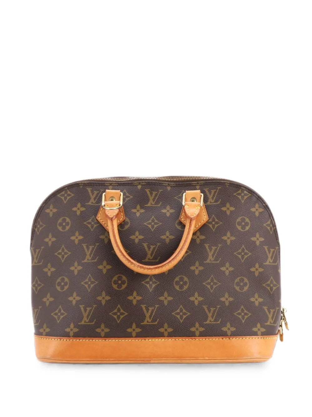 Louis Vuitton Pre-Owned Borsa a mano Alma PM in tela con monogramma - Marrone